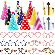 23-tlg. Geburtstagsparty Set - Hüte, Kronen & Tröten Für Große Feiern