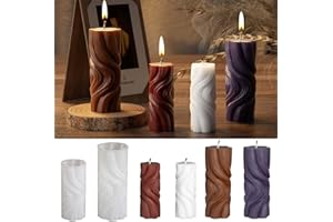 ‎EPODA EPODA 3D Kerzenform Silikon Gießformen DIY Duftkerze Handgemachte Kerzenformen Silikonform Heimdekoration Kerzen formen silikon Gießen