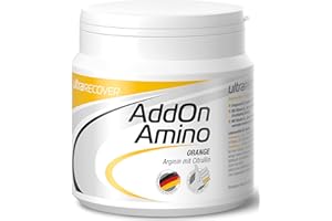 HEALTHING Ultra Sports Ultra Recover AddOn Amino 370g Dose Orange