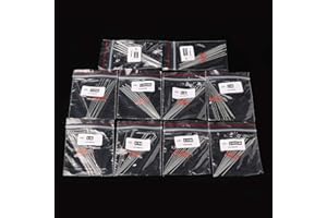 LLLucky 100 Pcs 10 Values NTC-MF58 Thermistor 1K 2K 5K 10K 20K 50K 100K 200K 500K 1M Sliver+Red