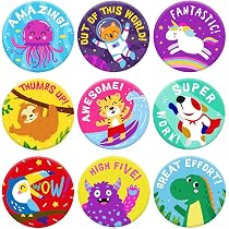 Autocollants De Récompense Lapin - 400 Stickers Motivation Enfants - Pour Enseignants, Parents, Tableau De Récompenses - 2