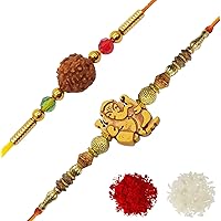 YouBella Rakhi Combo for Brother (Multi-Colour) (YBRK_70)