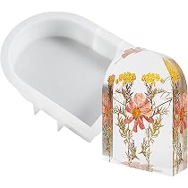 Moule Silicone Résine Époxy Cœur 21x21cm - Pour Fleurs Séchées Et DIY