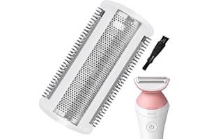 ‎FEGAT Ersatz Scherfolienkopf für BRL130 BRL140 BRL175 RL146 BG2000, Ersatzscherkopf Ersatz Trimmer Folienkopf Edelstahl, Ersatzklingen für Elektrischen Ladyshaver Nass- & Trocken (Weiß)