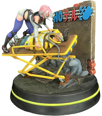 Figuras De David Martinez, Lucy Y Rebecca De Cyberpunk - Estatuas Coleccionables De Anime En PVC