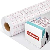 Lya Vinyl Plotter Vinyl Transfer Sheet 12"x362" Plotter Transfer Foil for Cricut, Silhouette Cameo, Tumblers, Windows and Sti