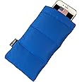 Thermal Phone Case Prevent OVERHEATING in The Sun, Cellphone Pouch for Camping Prevents Freezing, Extends Battery Life, Outdoor Warm Cover Bags for iPhone,Samsung Galaxy (Blue)