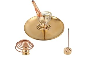 W RXKIOCS 3 Pezzi Porta Incenso Bruciatore Incenso Porta Incenso Per Bastoncini Adatto Agli Studi di Meditazione Yoga