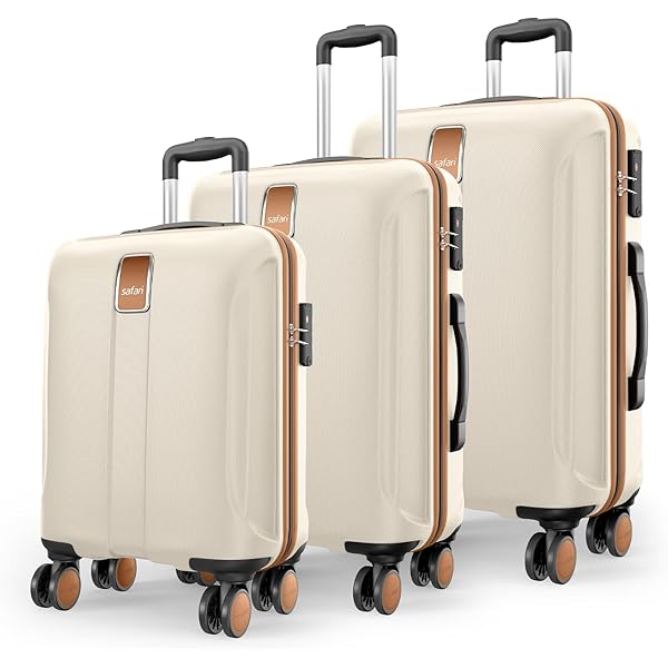 Buy Ventex Germany Printed Trolley Set of 3 Anti-Theft Zipper, 8W
