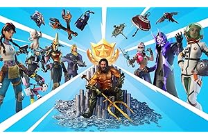 HL Lospeces Diamant-Malerei-Set für Erwachsene und Kinder, runde Strassfarbe mit Diamanten, Fortnite Diamantkunst und Punkten (30,5 x 40,6 cm)