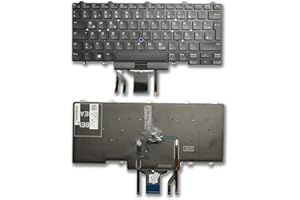 BUCOM Keyboard for Dell Latitude E5450 E7450 E7470 E5470 E5450 04JPX1 with Backlight.