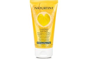 Naturtint - Maschera alla Camomilla - Schiarisce progressivamente i Capelli, Riflessi Biondi, idrata e nutre i Capelli Biondi, 97.8% Ingredienti Natural, con Camomilla e Limone - 150 ml