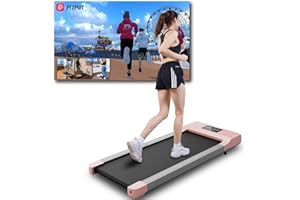 Superun Raceable Cinta de Andar Adecuado para Dispositivo Portatil Alta Tecnología, Walking Pad Treadmill Max 159kg Cinta de Correr Escritorio con App Control, Cursos Ejercicios y Multijugador Carrera