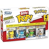 Funko Bitty POP: Pokemon-Pikachu Pack of 4, Toy Figure
