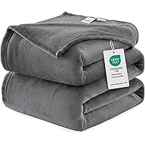 Grand Plaid Sherpa Tout Doux 200x220 Cm, Fourrure Réversible, Divers Coloris