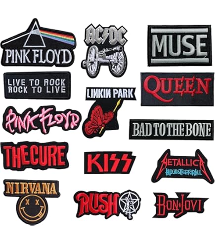 25 Pieces Mixed Iron On Patches Clothes Embroidery Badge Clothing