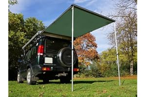 Prime Tech Fahrzeug-Markise 150x200x210 cm grün, auch für Dachzelte – Diverse Modelle