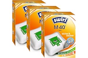 ‎SWIRL 3 Pakete Swirl Staubsaugerbeutel M40 (M54) / M 40 MicroPor Plus AirSpace für Miele Staubsauger Typ: G