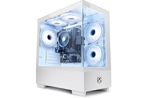 ‎VIBOX Vibox I-83 Gaming PC Weiß • AMD Ryzen 3 3200G 4,0 GHz • Radeon Vega 8 • 16 GB RAM • 480 GB SSD • Linux OS • WiFi