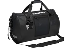 Earth Pak Sac de Sport imperméable - Parfait pour Tout Type de Voyage, léger, 50 L et 70 L, durables matériau Robuste pour Garder Votre équipement en sécurité et en sécurité