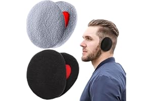 Tcnzdy 2 Paar Ohrenwärmer, Ohrenschützer Herren Winter Fahrrad Earmuffs Ohrenschutz Winddicht Ohrenwärmer Ohrwärmer Stirnband Muffs für Hält Warm Den Winter Arbeitsbewegung