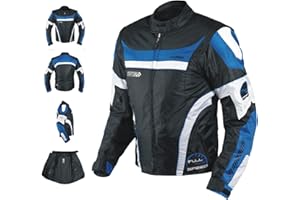 A-pro Moto CE Protections Textile Veste Blouson Manchon Démontable Gilet Termique