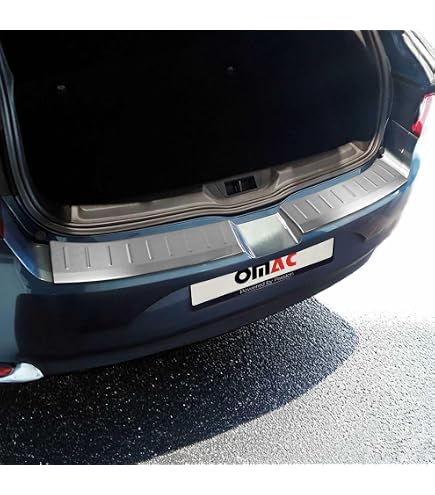 Protection De Seuil De Coffre Pour Seat Arona (2017+) – Acier Inoxydable, Revêtement Poudre Noir, Pose Sur Adhésif 3M