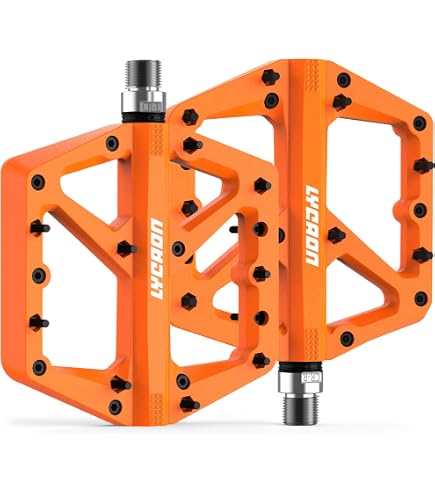 Pedali Per Mountain Bike Reverse Escape Flat | In Alluminio 6061 | 100x100 Mm, 16 Perni | Per Downhill E Trail