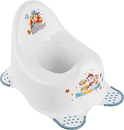 keeeper Paw Patrol Babytopf, Ab ca. 18 Monate bis ca. 3 Jahren, Anti-Rutsch-Funktion, Adam, Weiß