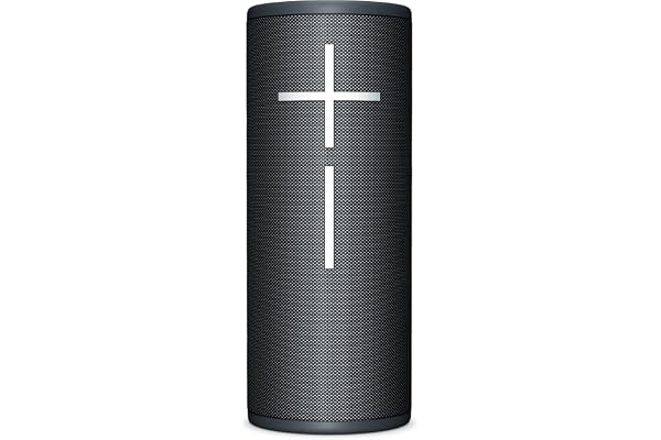 Ultimate Ears Boom 4, Enceinte Bluetooth Portable et étanche avec Son cristallin immersif et Puissant à 360 degrés, Flottante avec 15 Heures d'autonomie et Une portée de 45m - Noir