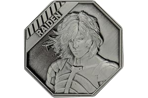 FaNaTtik Metal Gear Solid 2 Raiden limitowana edycja kolekcjonerska moneta – oficjalnie licencjonowana, 5000 na całym świecie, edycja kolekcjonerska, prezent dla graczy
