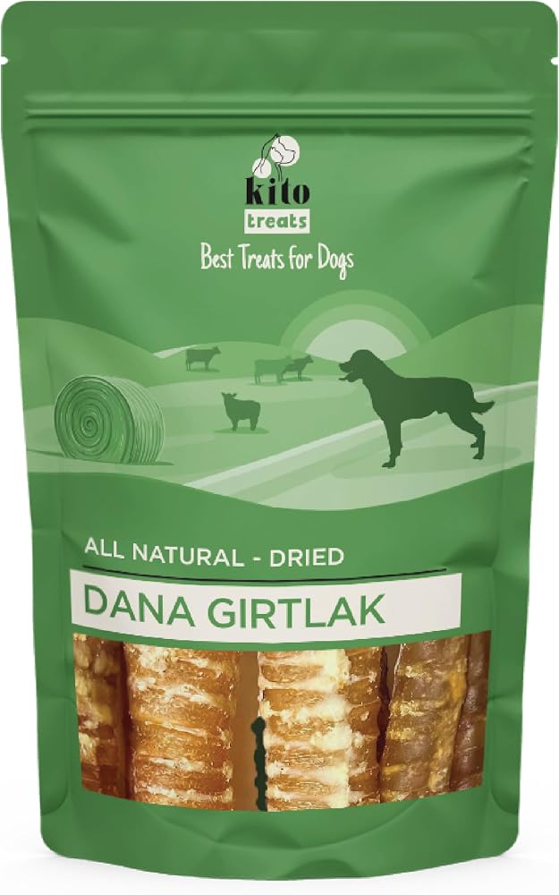 Kito Dana Gırtlak Çiğnemelik Köpek Ödül Maması%100 Doğal, Glutensiz, Organik 100 gr (Dog Treat)