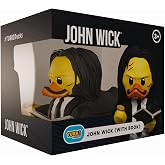 TUBBZ Kutulu Baskı: John Wick Cosplaying Rubber Duck Vinil Fig&uuml;r - John Wick Hayranları i&ccedil;in Resmi Koleksiyon