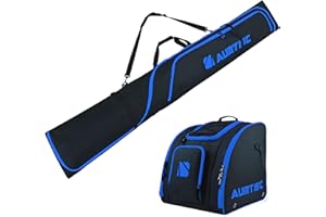 AUMTISC Sacs de Snowboard, Housse Snowboard,Sacs de Planche, Sac de Ski, équipement de Ski, Stockage de Snowboard, Sac de Ski rembourré pour Snowboard, équipement de Ski, Sac de Voyage pour Ski