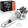 A-Premium Ignition Distributor with Cap and Rotor Compatible with Jeep Cherokee, CJ5, CJ6, Commando, DJ5, Gladiator, J10, J-100, J20, J-2500, J-2600 & American Motors & International Harvester