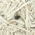James Brett Rustic Mega Chunky Knitting Yarn Soft Acrylic Mix Wool 1 x 100g Ball (Cream - CS1)