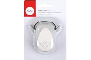 Rayher Perforatrice d'angle Fleur ø 2,54cm (1'') papier/carton 220g/m², 89861000, Orange