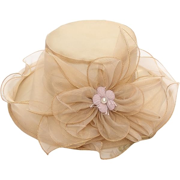 Chapeau Vintage Petalum Années 50 - Capeline Avec Voile Et Fleurs - Pour Mariage, Cérémonie, Cocktail - Bordeaux/Beige/Noir