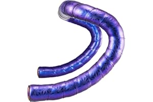 Supacaz Bling Tape - Olio Slick w/Oil Slick Plugs