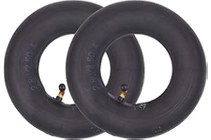 RUHUO 2 pack of Inner Tube with TR87 Bent Valve Stem 2.80/2.50-4 280/250-4 replacement for Hand Trucks, Utility Wagon Cart, Lawn Mowers, Wheelbarrows, Dollys, Scooters
