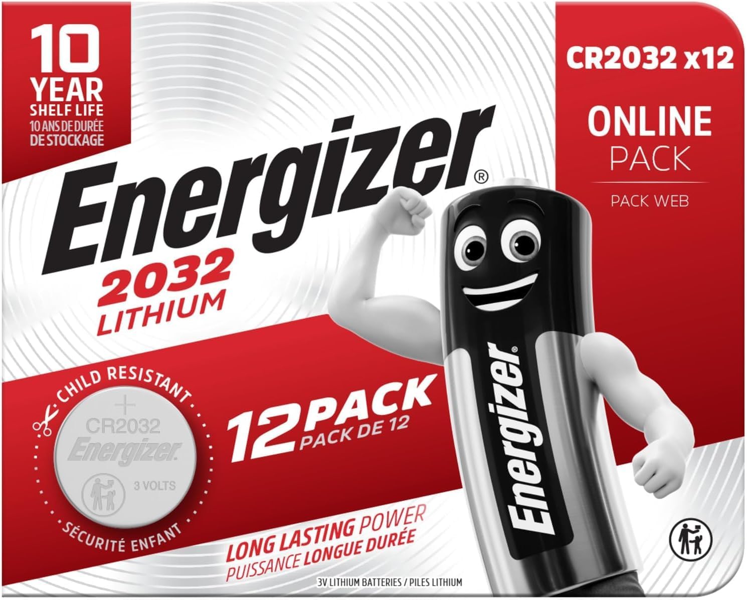 Avis d'Expert & Test Approfondi : Energizer Lithium CR2032 Pile Bouton Lot de 1 (Sélection)