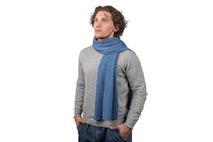 DALLE PIANE CASHMERE - Sciarpa 100% cashmere - Made in Italy - Uomo/Donna