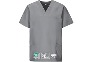 EXNER Unisex Schlupf-Kasack, OP-Kasack, Hosen-Kasack, in 16 Farben lieferbar