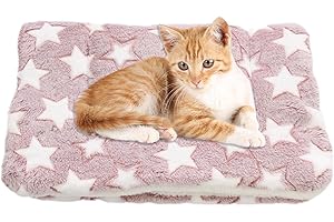 Renywosi Cozy Calming Cat Blanket - Ultra Soft Dog/cat Bed Mat With Cute Prints, Cat Blankets For Indoor Cats, Premium Flannel Cloth Pet Cushion Pad Bed Mat For Cats Dogs, Pet Supplies