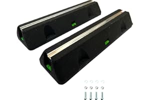 4INSTALATOR Dämpfungssockel Set 2x600 mm Bodenkonsole für Klimaanlagen, Wärmepumpen | 2 Stück Antivibrationsfüße | Montagesockel | Gummi Aufstellblocke | für Klimagerät | Schwingungsdämpfer