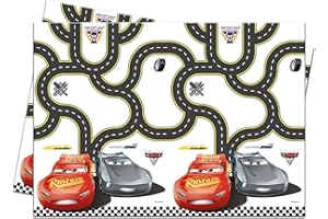 QUALATEX Procos Tovaglia di plastica Cars 3 - Multicolore - Taglia Unica