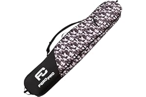 FEROCITY Premium Snowboard Bag Ski Bagpack 170 cm for Men with Zippered Pocket and Shoulder Strap Wintersport Equipment Case [051]