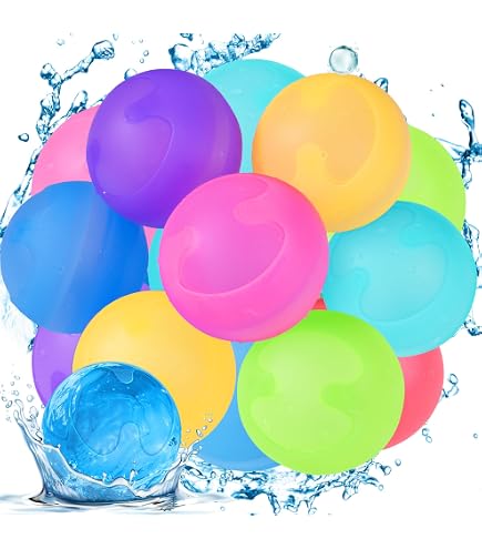 Xs 12 Globos De Agua Reutilizables Para Niños, Magnéticos | Meses sin interés