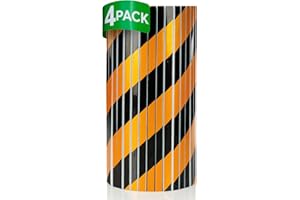 NURADA Paracolpi Garage. Protezione Portiere Auto. Pack 5. Paracolpi Portiere Auto. Paraspigoli Angolari. Angolari per Muro. Paraspigoli Gommapiuma. Colonne rotonde. 40x25x2cm (Giallo riflettente)