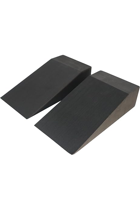 Cale De Squat Double Circle - Élévation 11.9cm - Métal Antidérapant Pour Squats Profonds